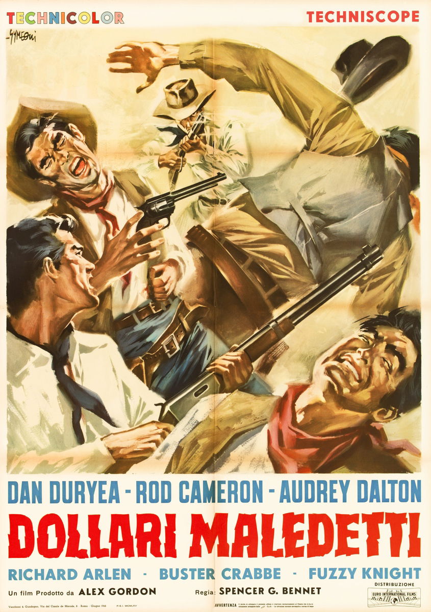 Dollari maledetti - Manifesto 1