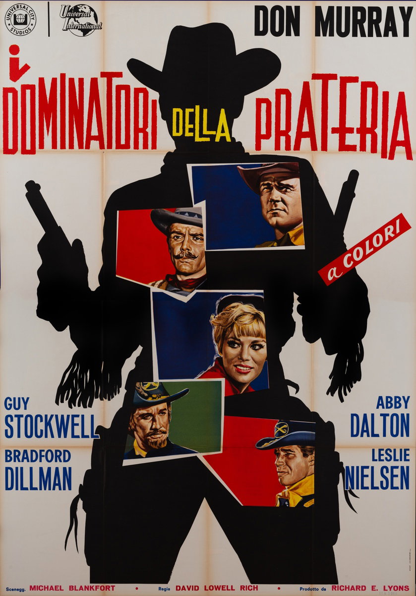 Manifesto 2 per il film I dominatori della prateria (1966)