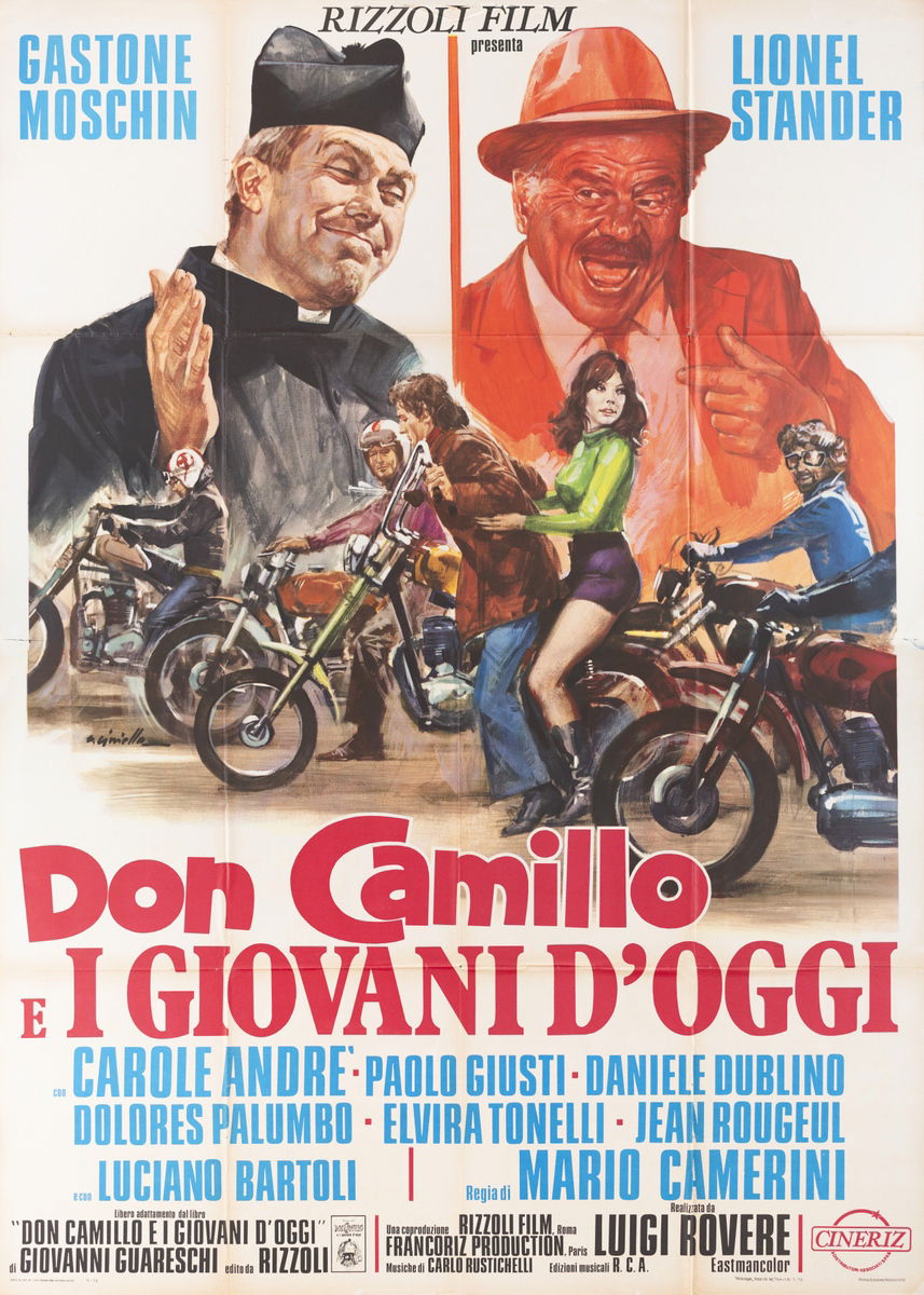 Don Camillo e i giovani d'oggi - Manifesto 1