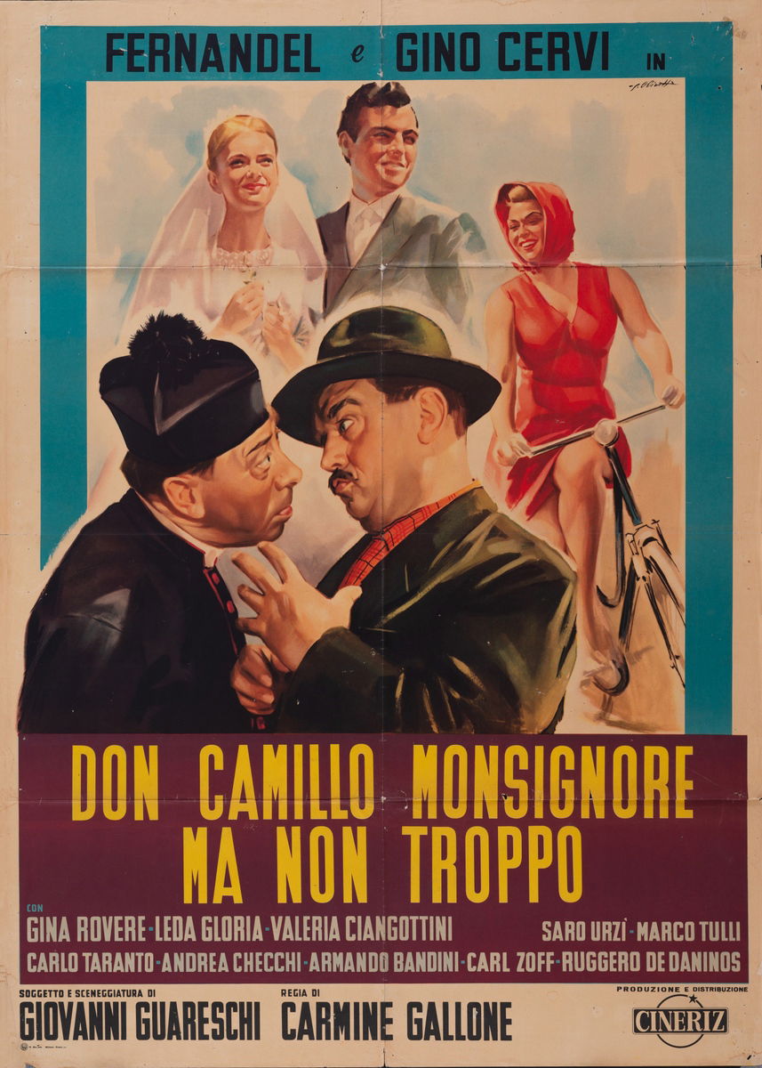 Don Camillo monsignore... ma non troppo - Manifesto 1