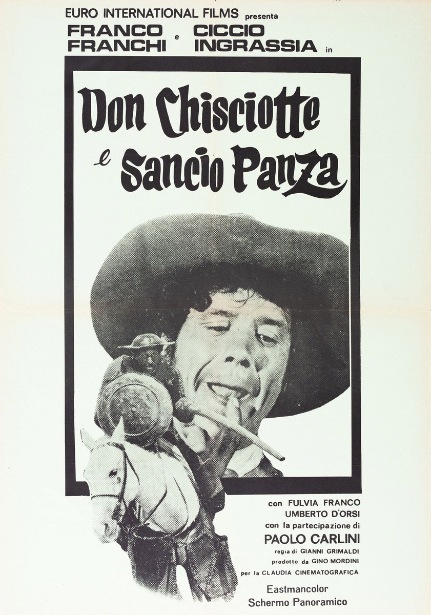Poster 2 for the film Don Chisciotte and Sancio Panza (1968)