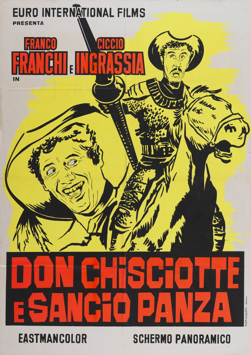Poster 3 for the film Don Chisciotte and Sancio Panza (1968)