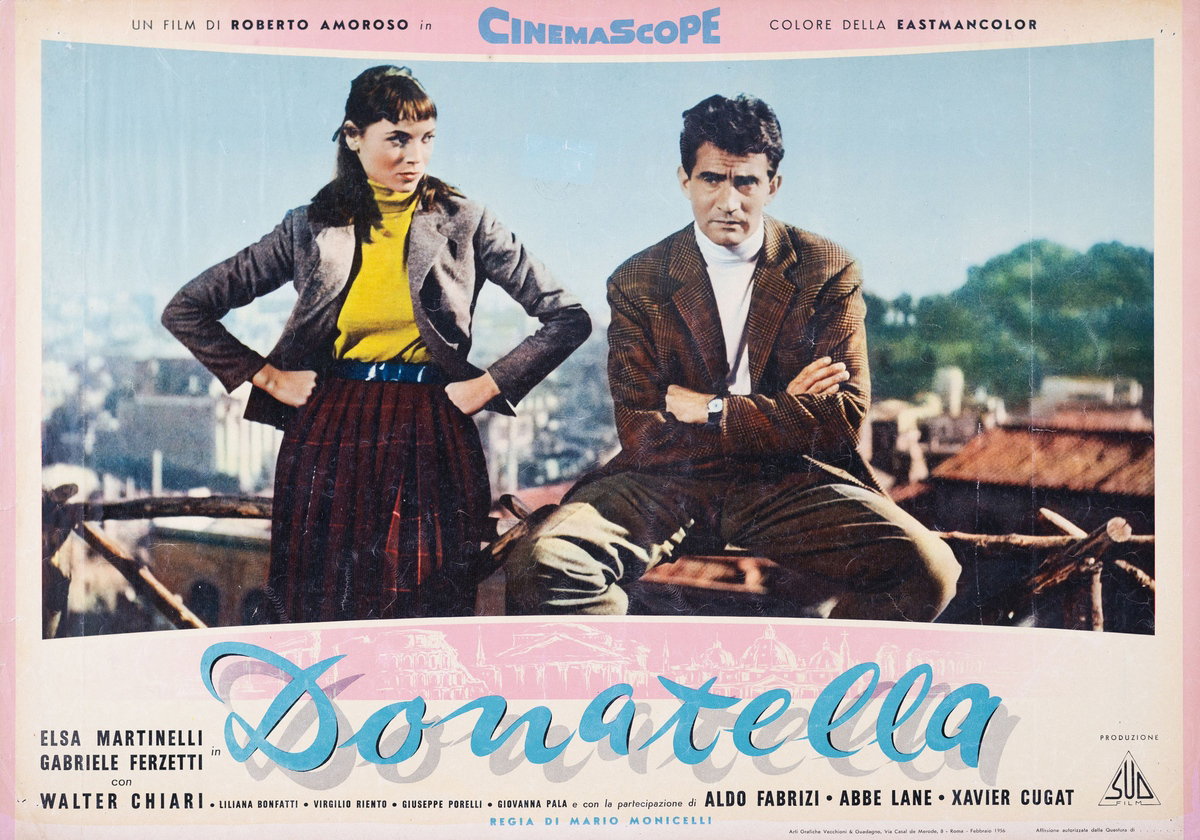 Lobby Card 2 for the film Donatella (1956)