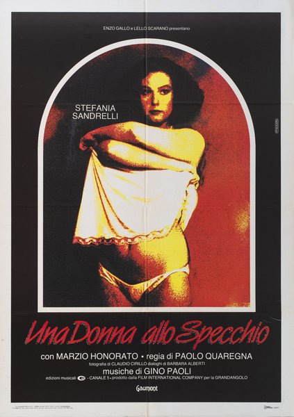 Una donna allo specchio
