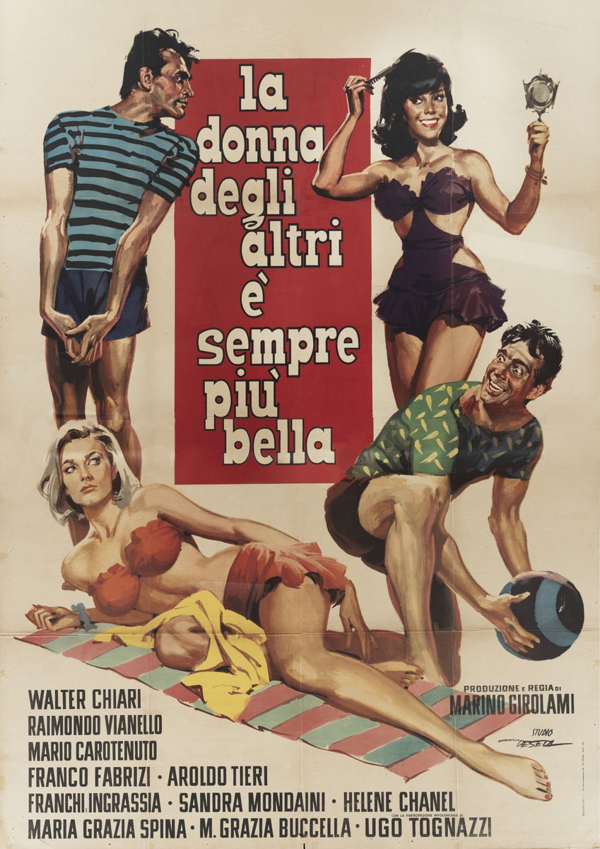 La donna degli altri è sempre più bella - Manifesto 1
