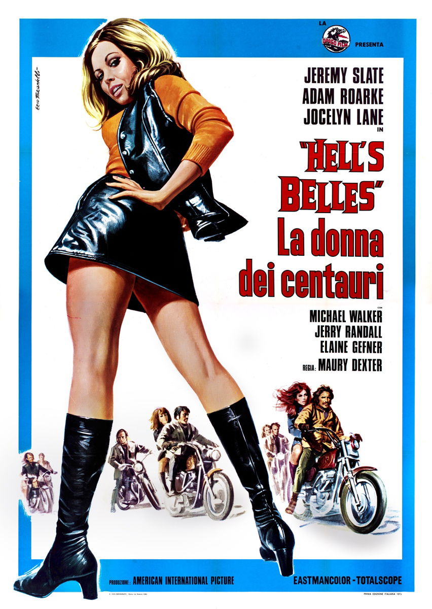 La donna dei centauri - Manifesto 1