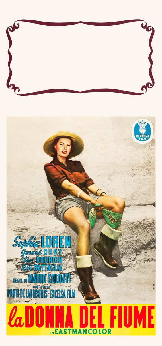 La donna del fiume - Locandina 1