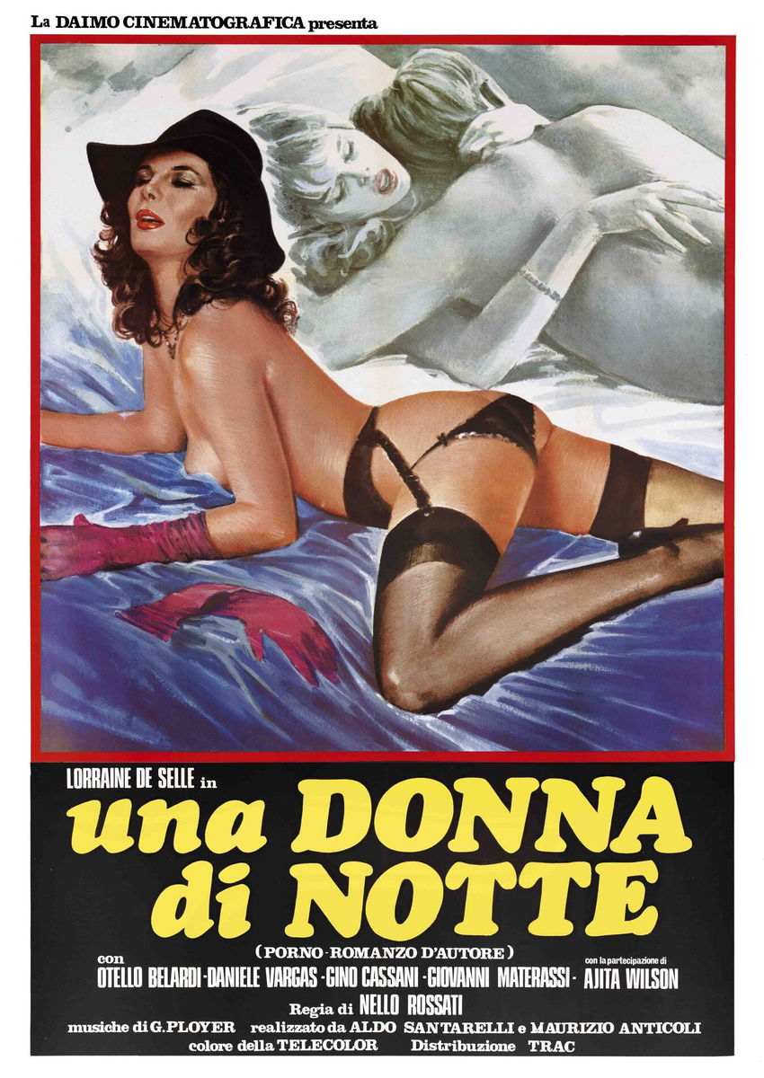 Una donna di notte - Manifesto 1