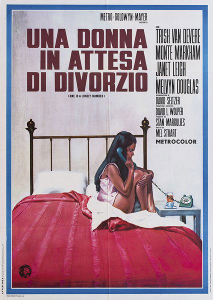 Una donna in attesa di divorzio