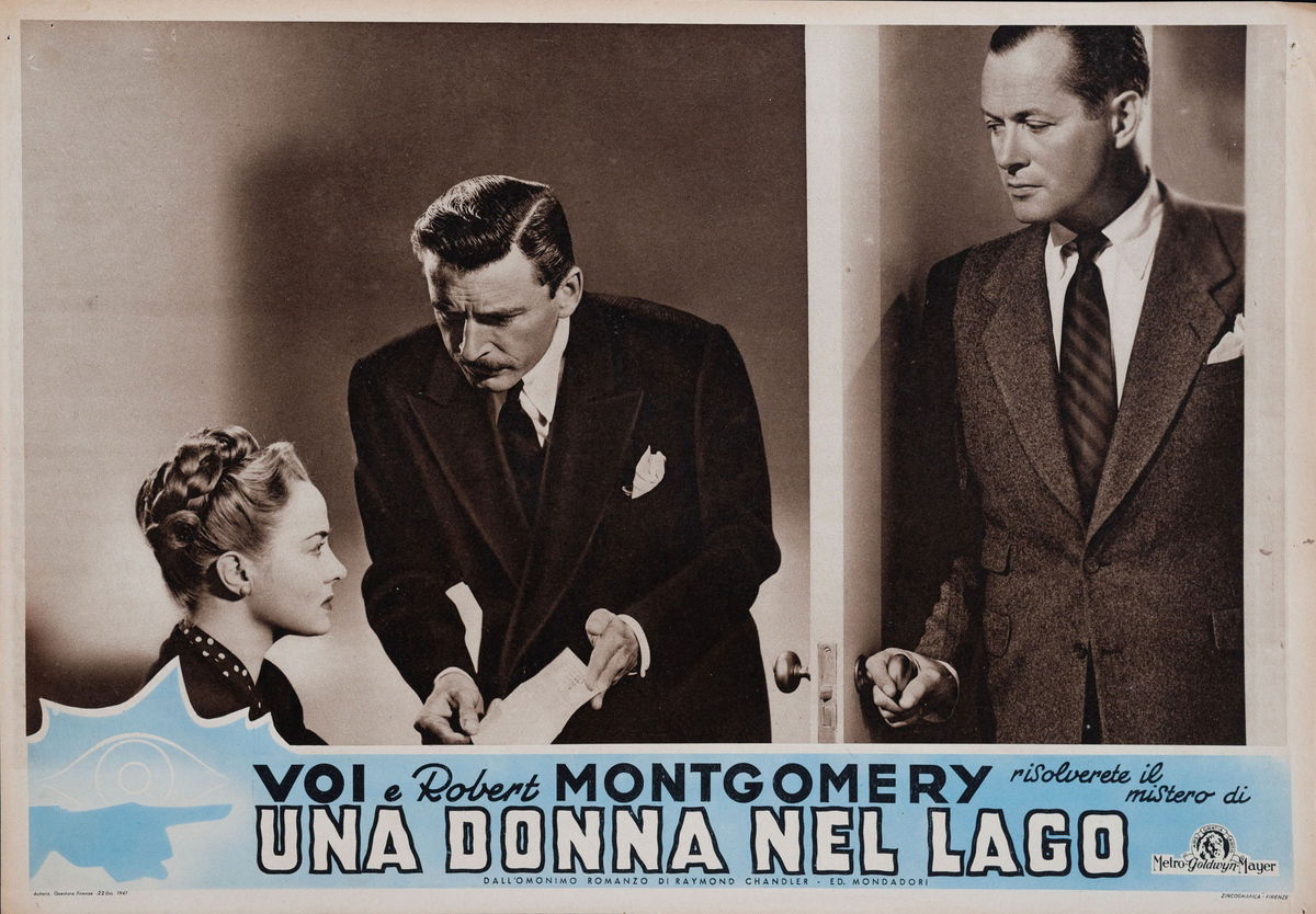 Lady in the Lake - Fotobusta 1