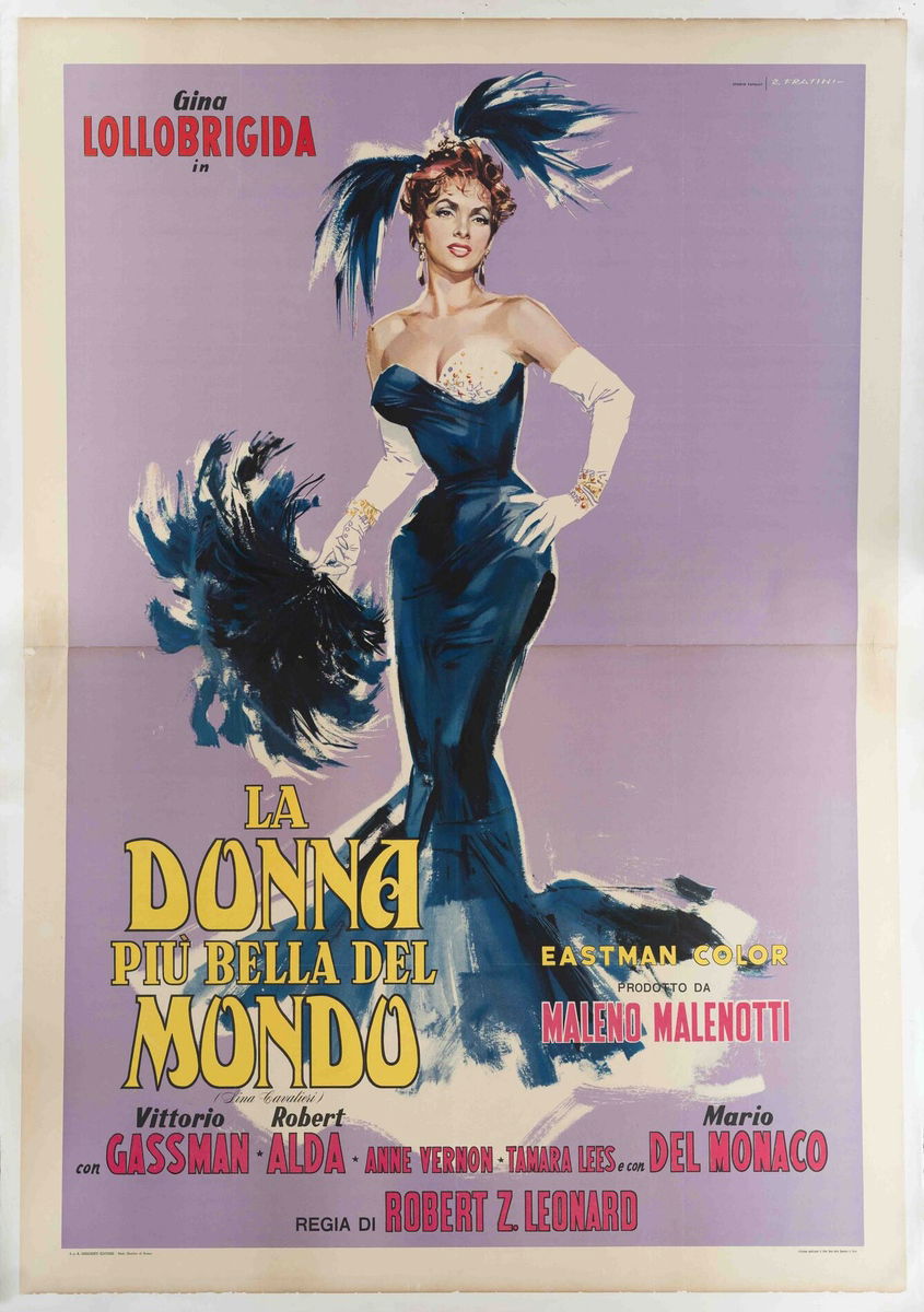 La donna più bella del mondo - Manifesto 2