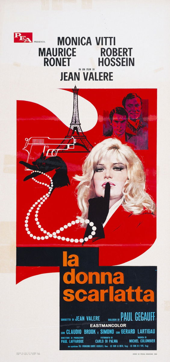 The Scarlet Lady - Lobby Card 1