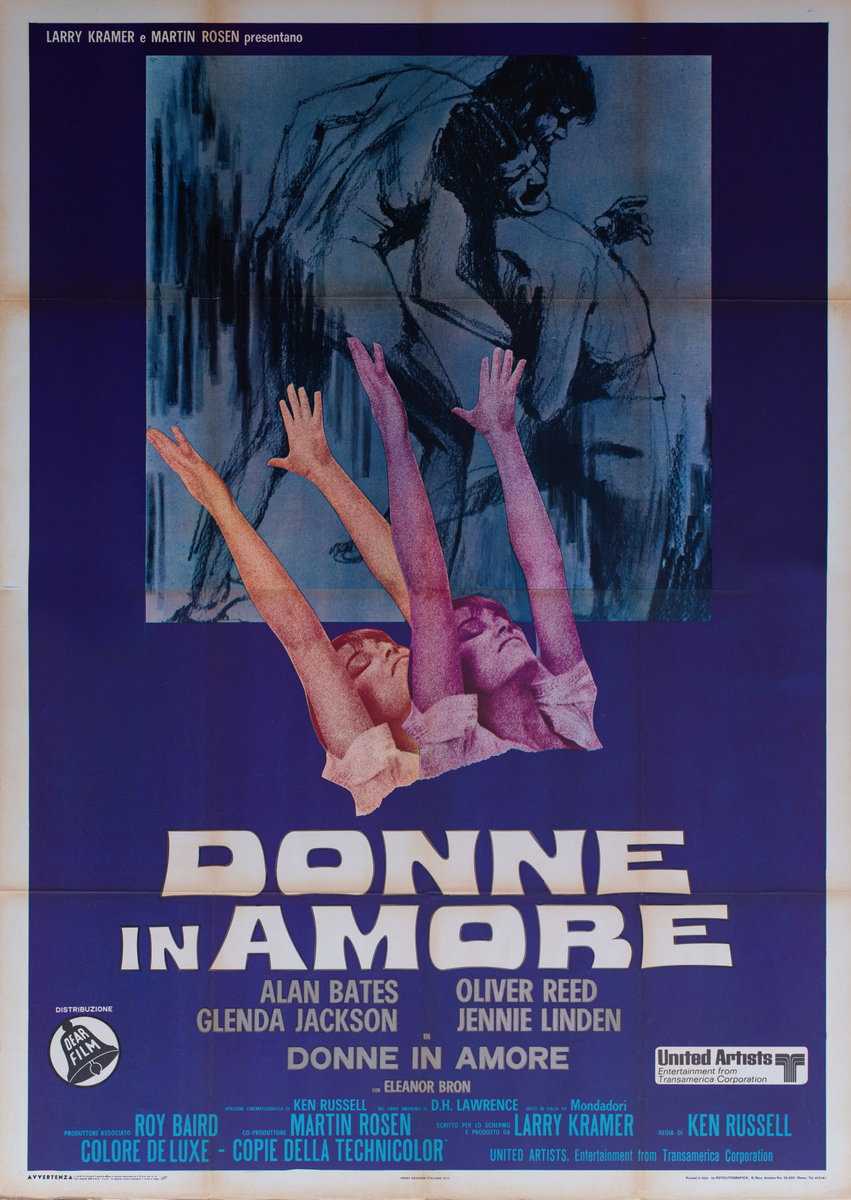 Poster 2 for the film Women in Love (1969)