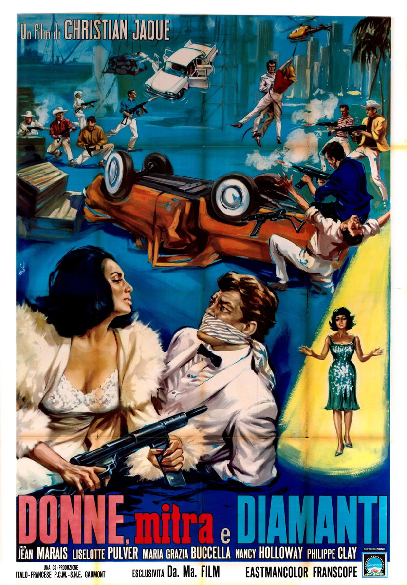 Donne, mitra e diamanti - Manifesto 1