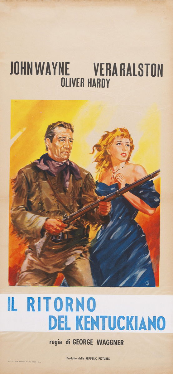 The Fighting Kentuckian - Lobby Card 1