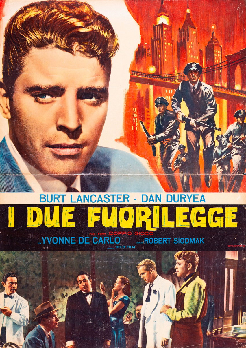 Poster 2 for the film Criss Cross (1949)