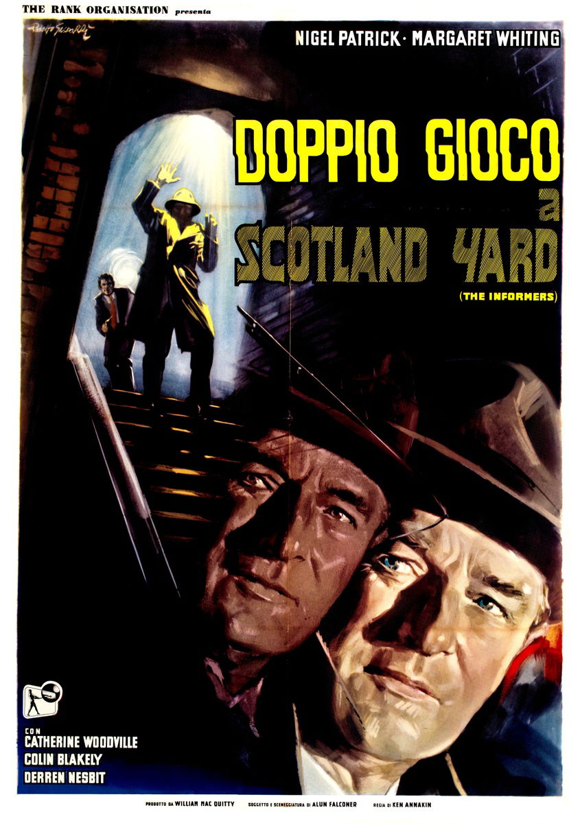 Doppio gioco a Scotland Yard - Manifesto 1