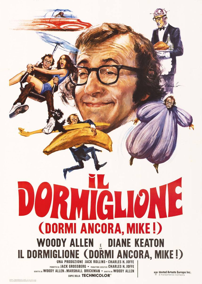 Il dormiglione - Manifesto 1