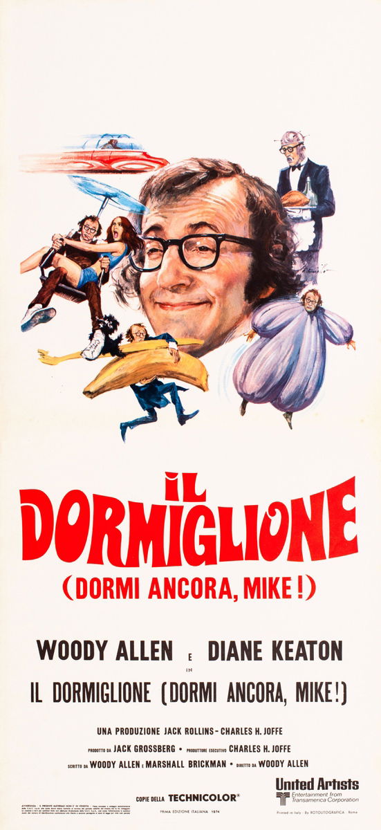 Il dormiglione - Locandina 1