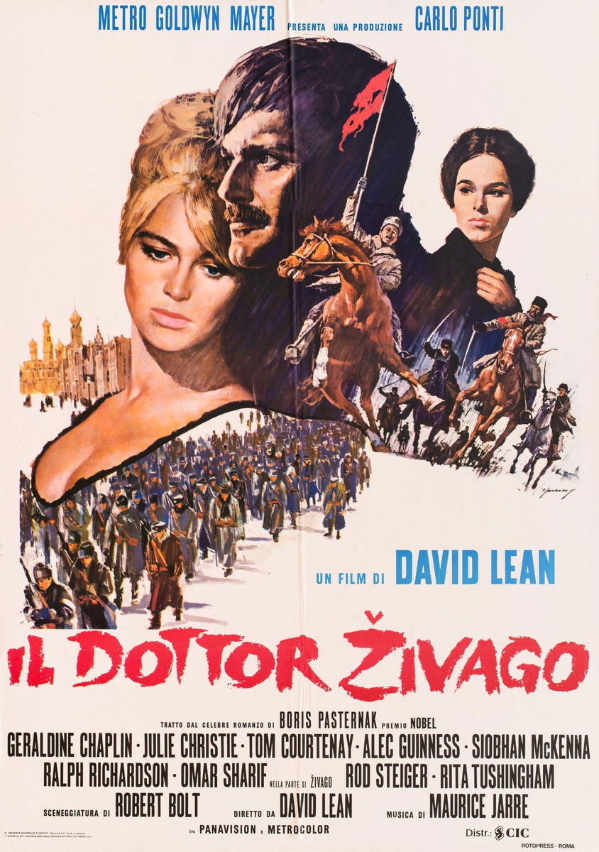 Il dottor Zivago - Manifesto 1