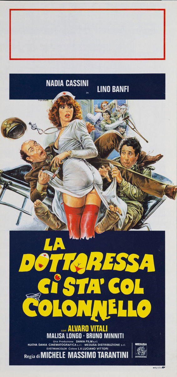 The Doctor Is Staying with the Colonel - Lobby Card 1