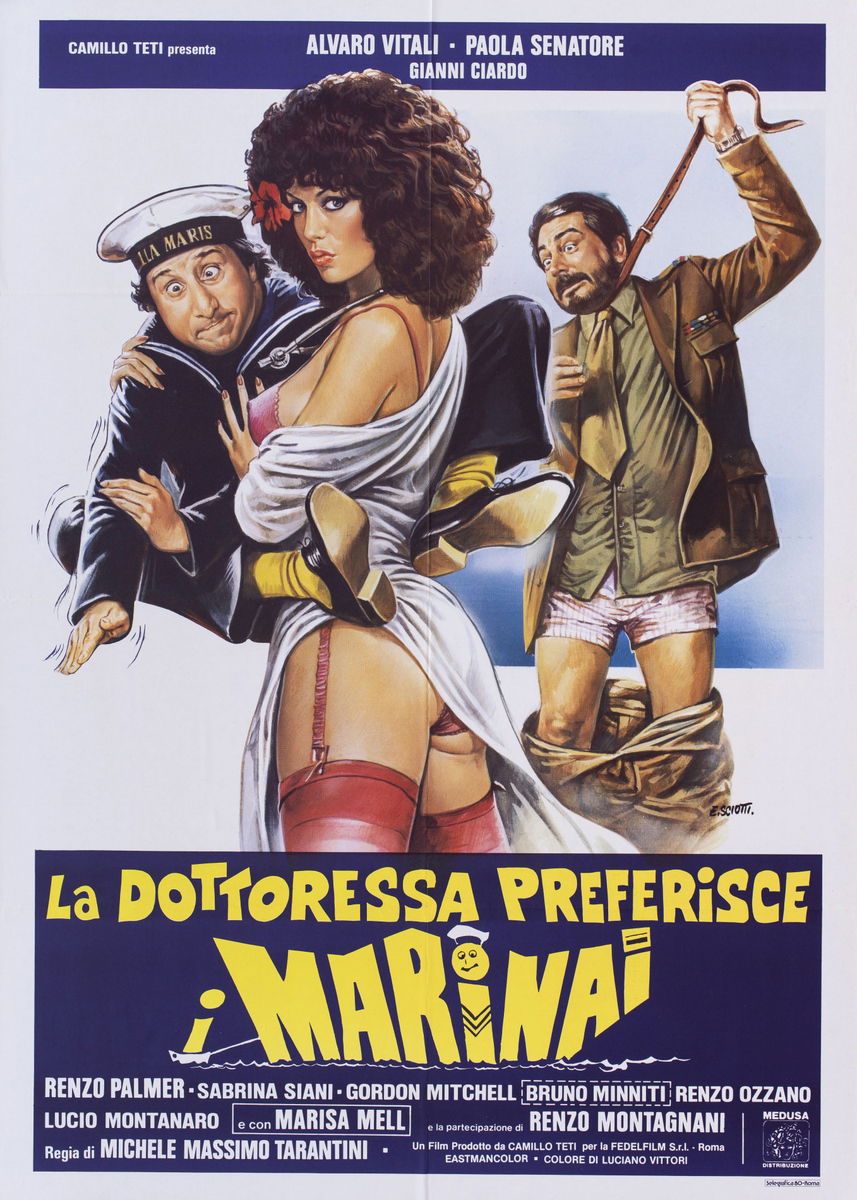 La dottoressa preferisce i marinai - Manifesto 1