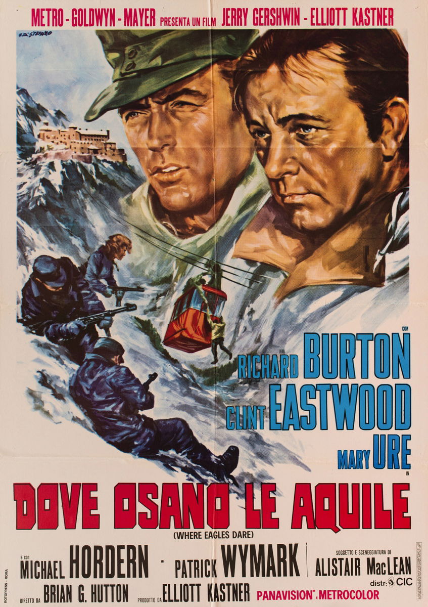 Dove osano le aquile - Manifesto 1