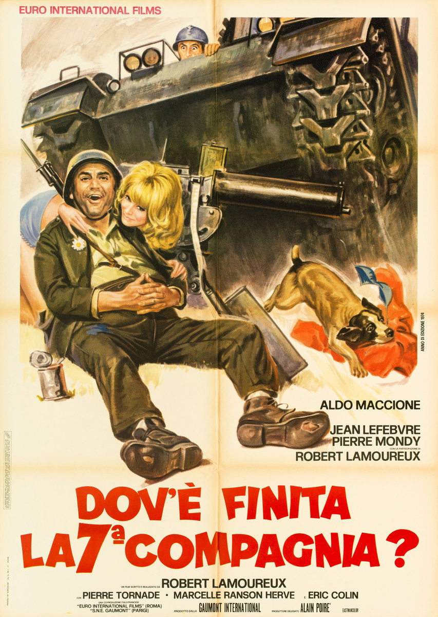 Poster 2 for the film Now Where Did the Seventh Company Get to? (1973)