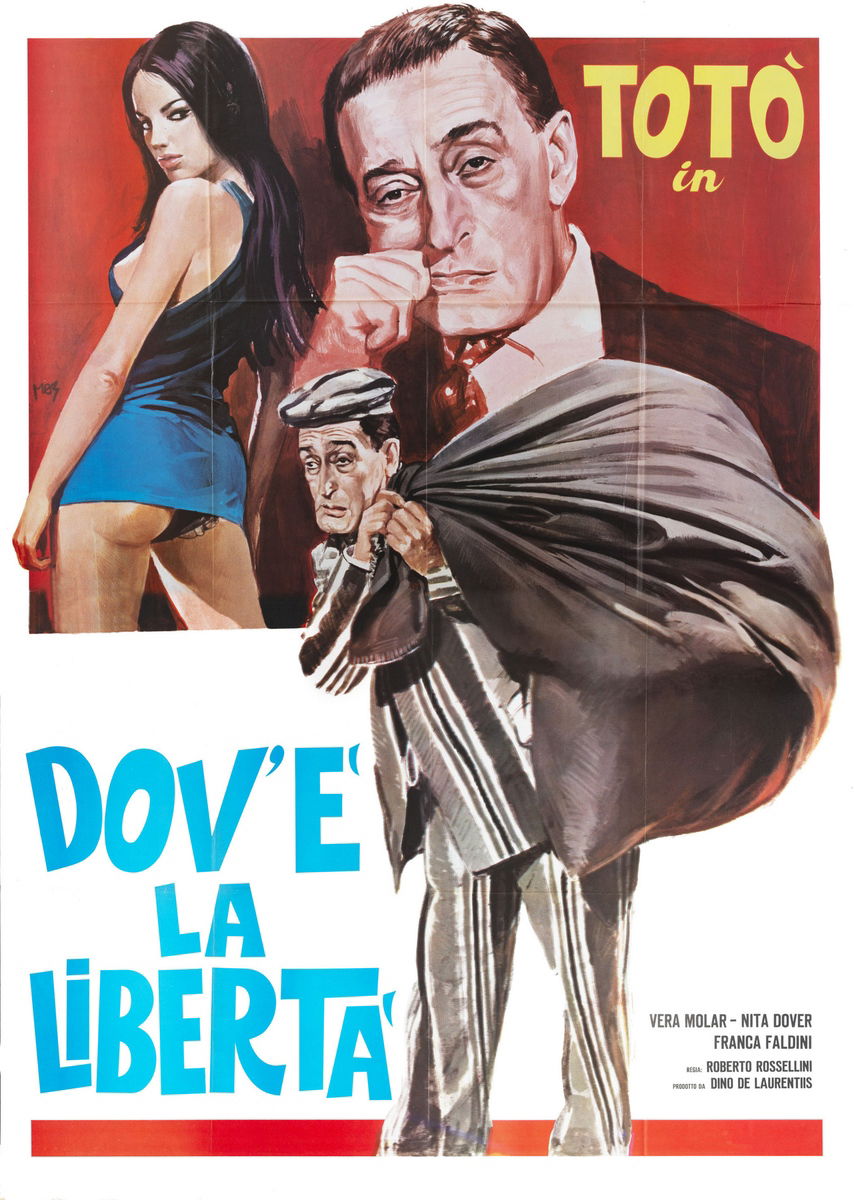 Dov'è la libertà...? - Manifesto 1