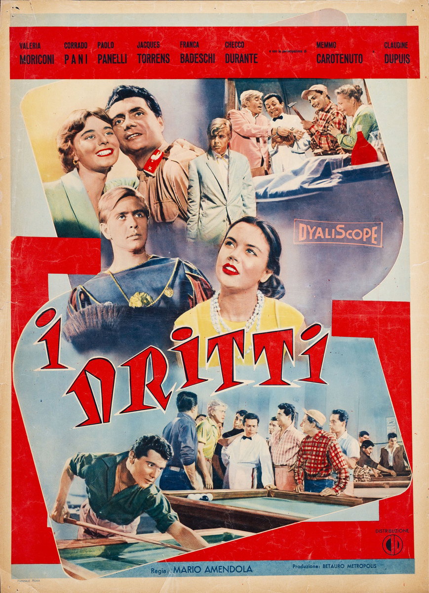 Lobby Card 3 for the film I dritti (1957)