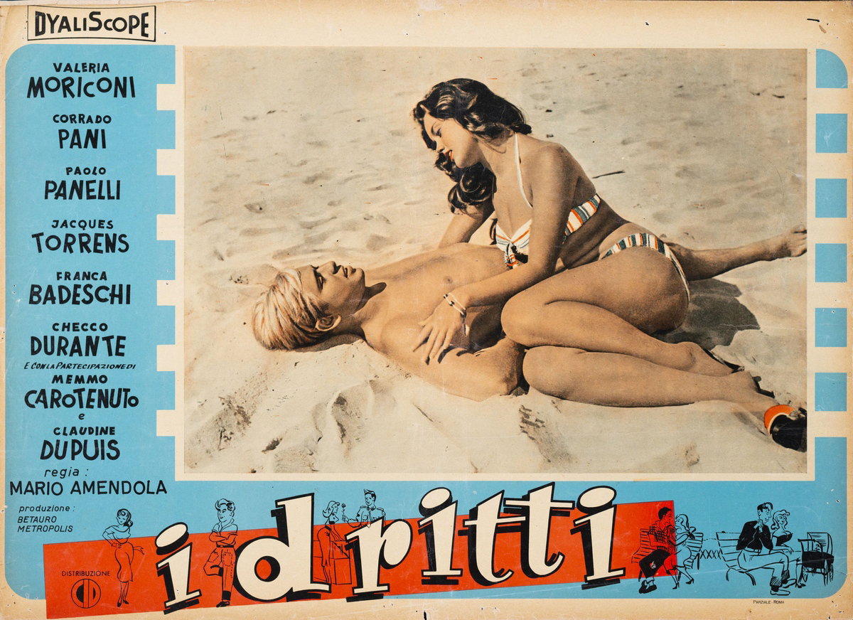 Lobby Card 4 for the film I dritti (1957)