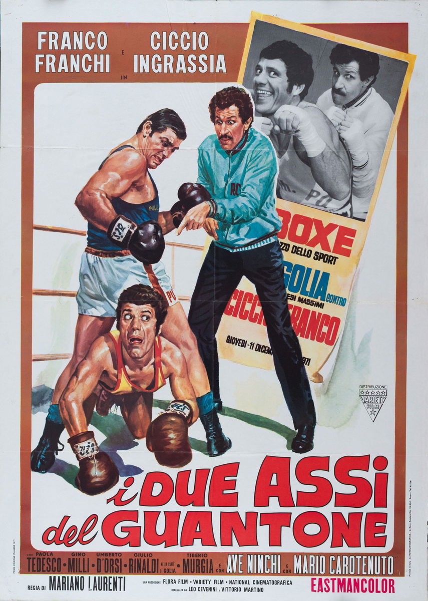 I due assi del guantone - Poster 1