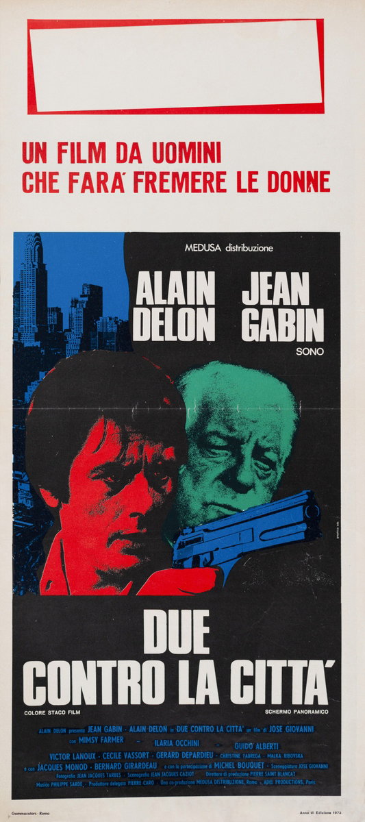 Locandina 2 per il film Due contro la città (1973)