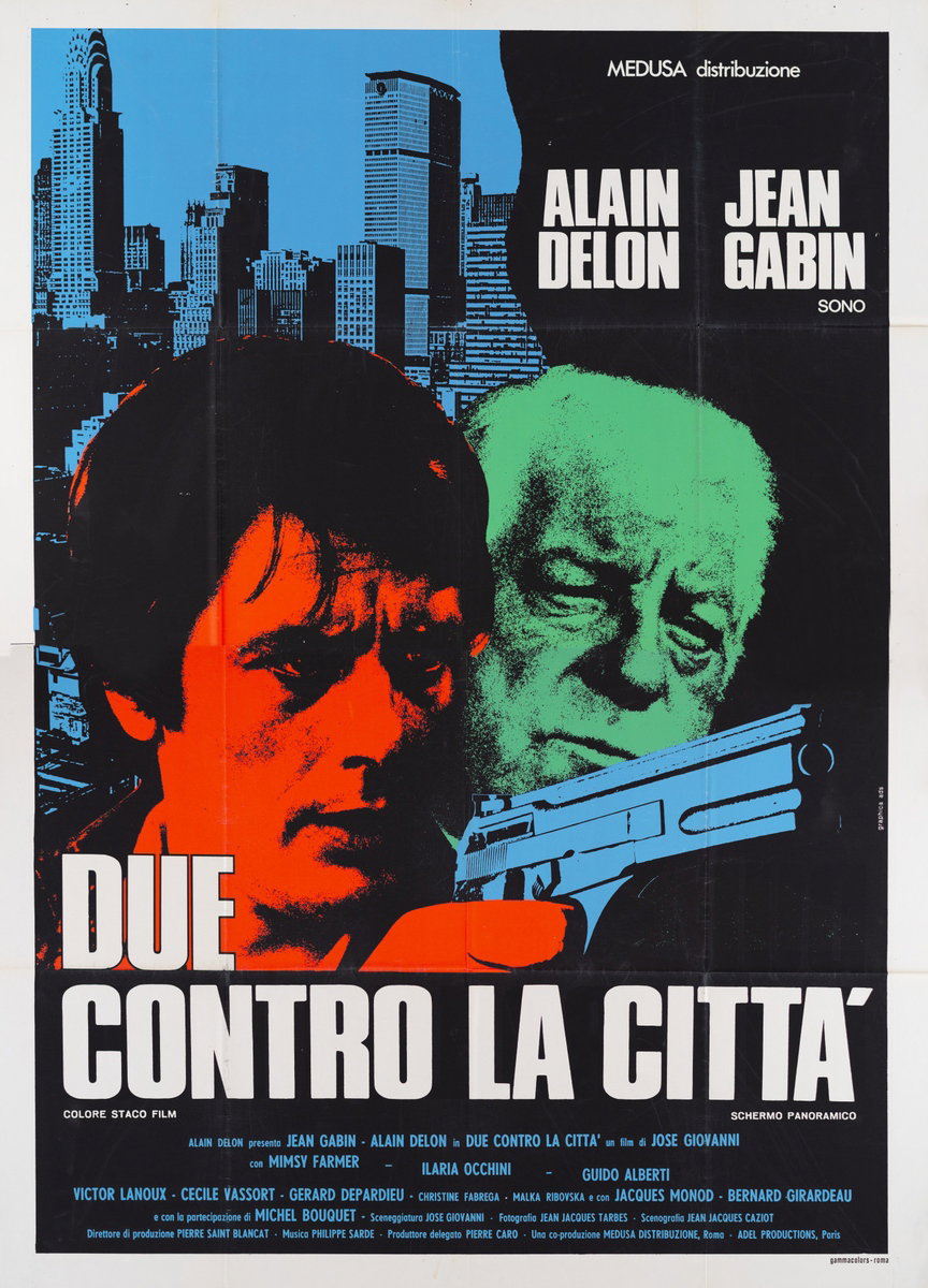 Manifesto 2 per il film Due contro la città (1973)