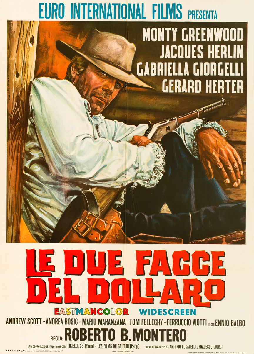 Le due facce del dollaro - Manifesto 1