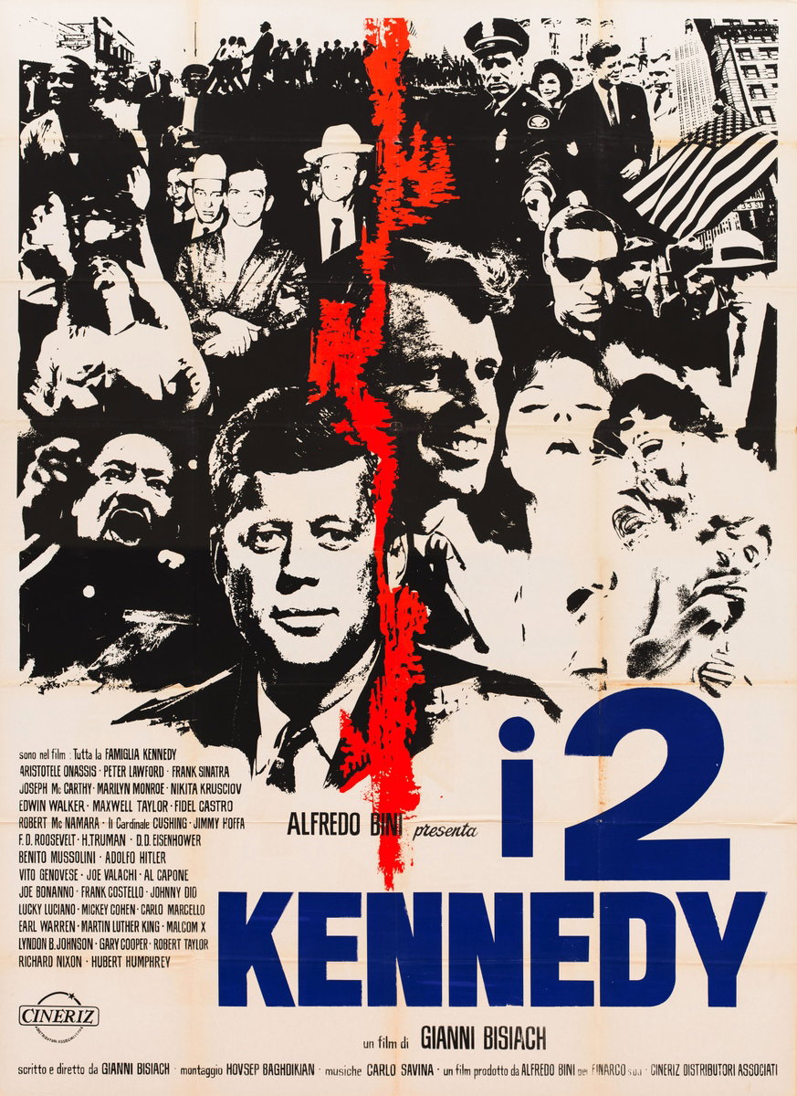 Manifesto 2 per il film I due Kennedy (1969)