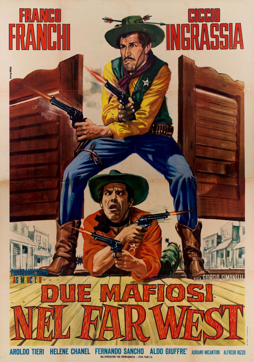 Two Gangsters in the Wild West - Poster 1