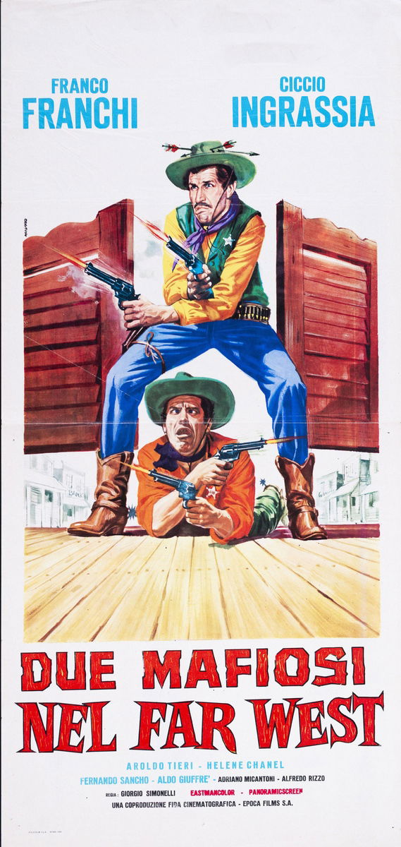 Due mafiosi nel Far West - Locandina 1