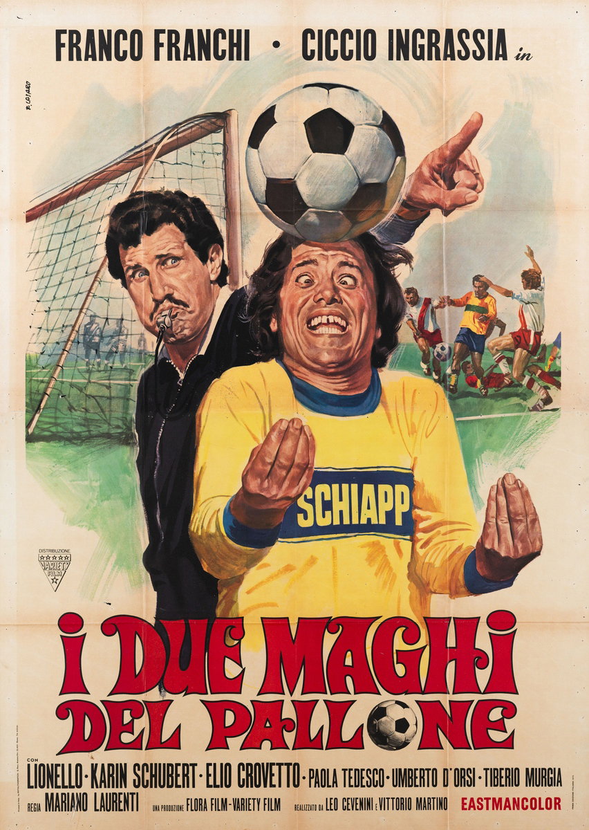 I due maghi del pallone - Manifesto 2