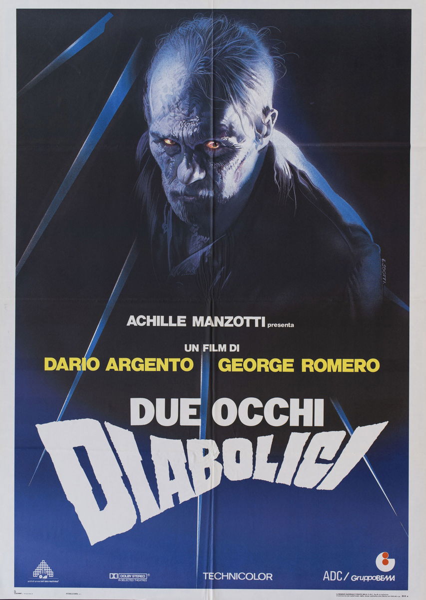 Due occhi diabolici - Manifesto 1