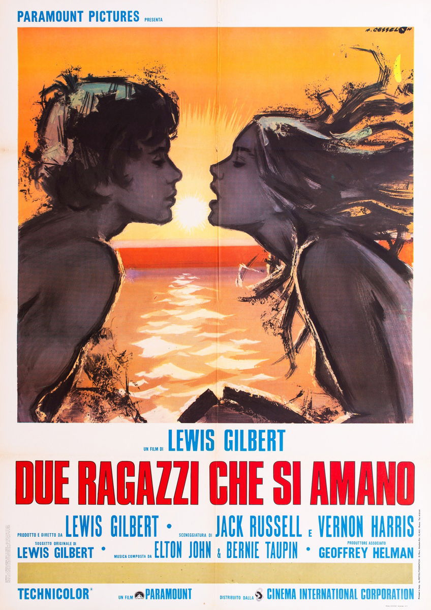 Due ragazzi che si amano - Manifesto 1