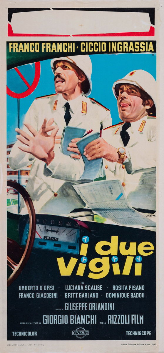 I due vigili - Lobby Card 1