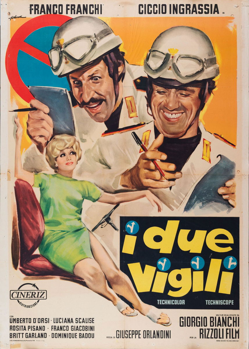 I due vigili - Manifesto 1