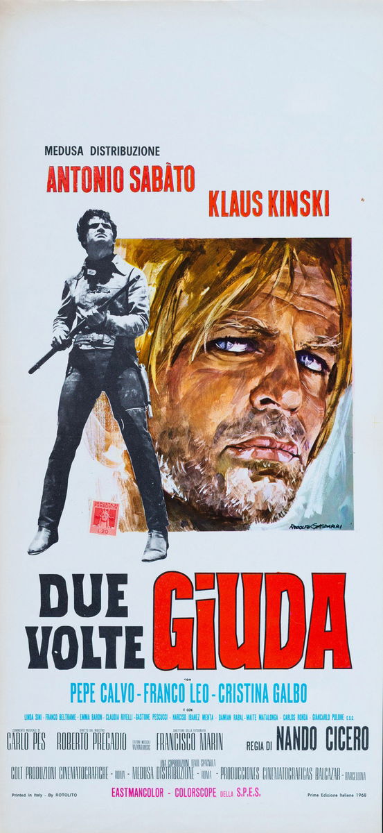 Twice a Judas - Lobby Card 1