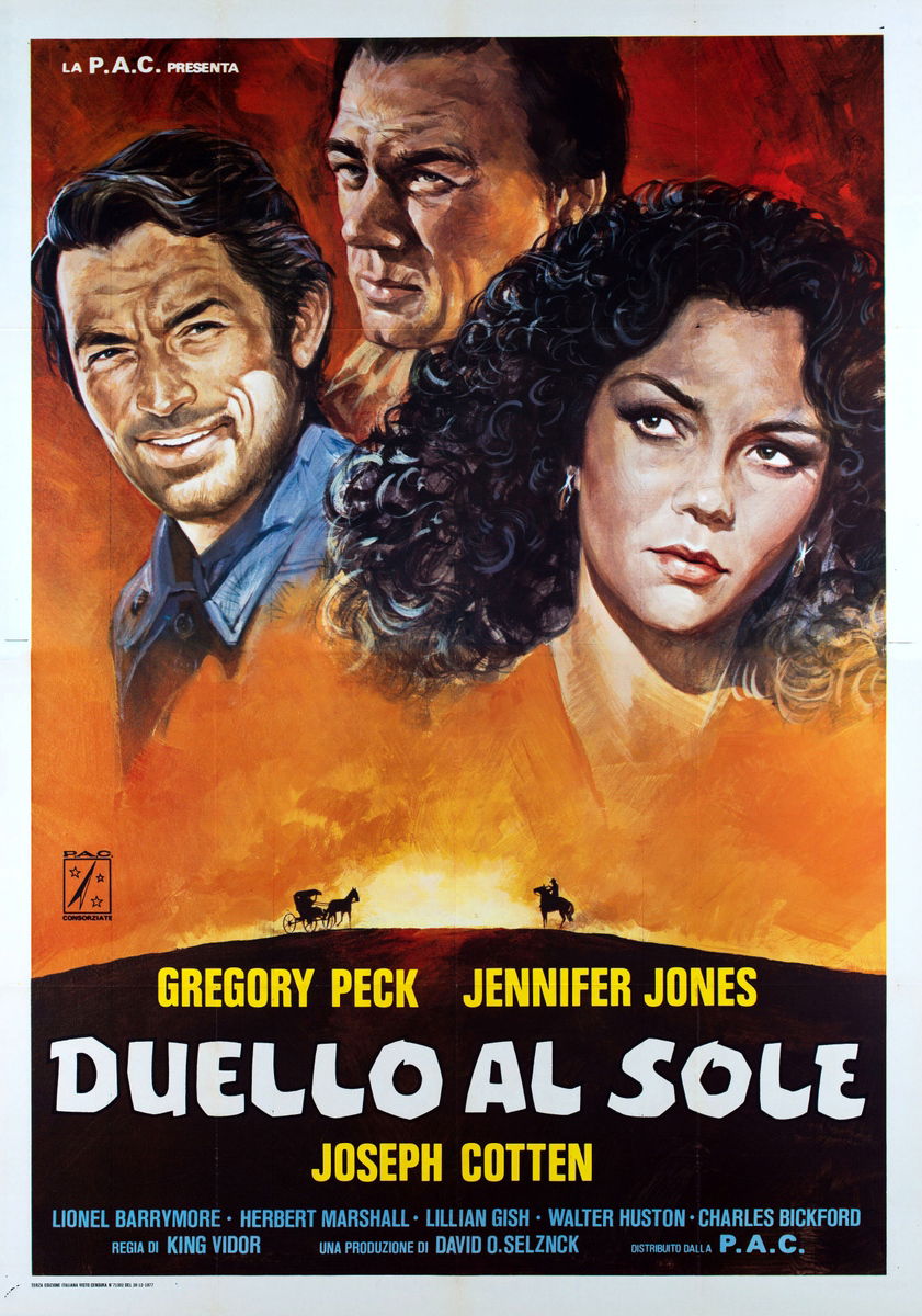 Duello al sole - Manifesto 1