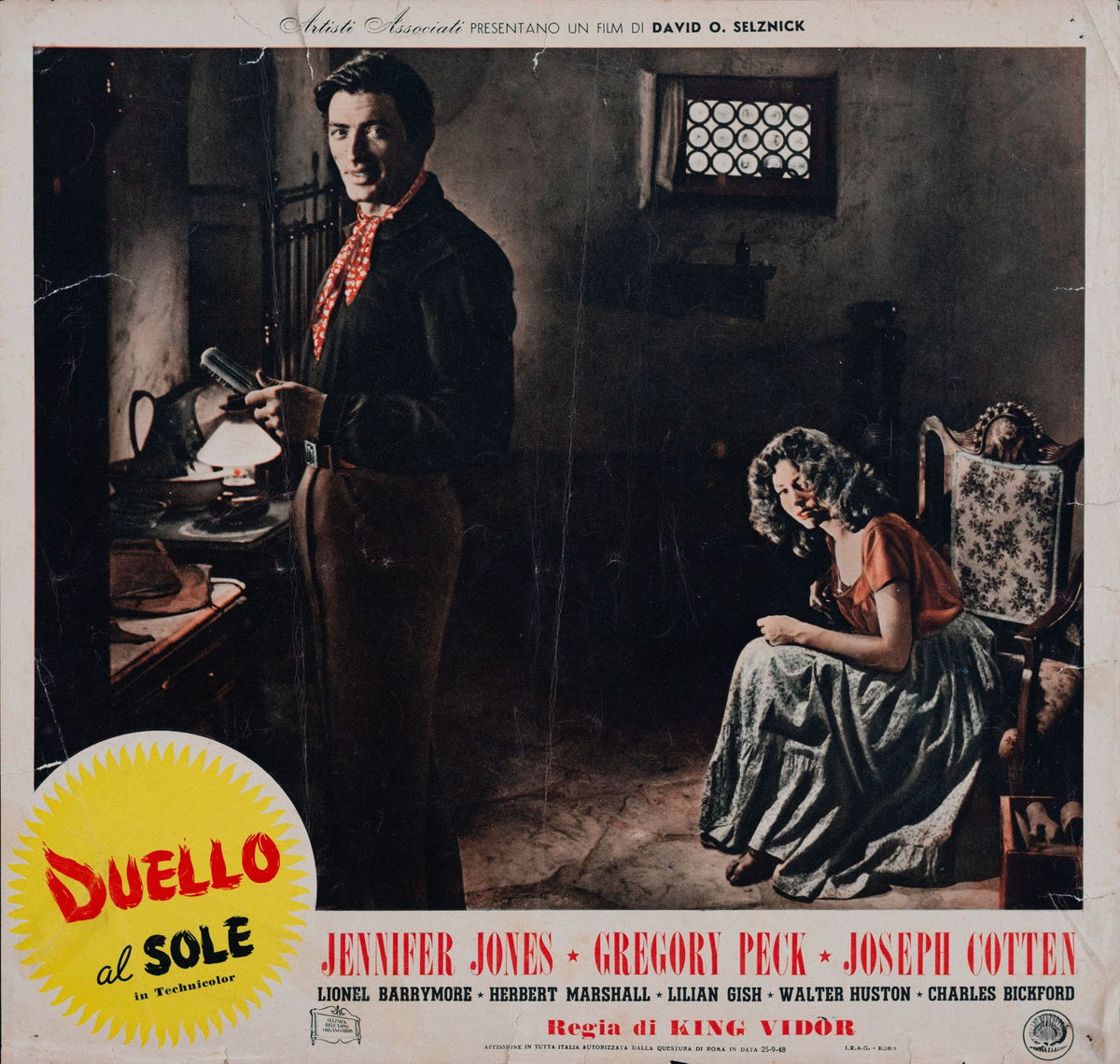 Duel in the Sun - Fotobusta 1