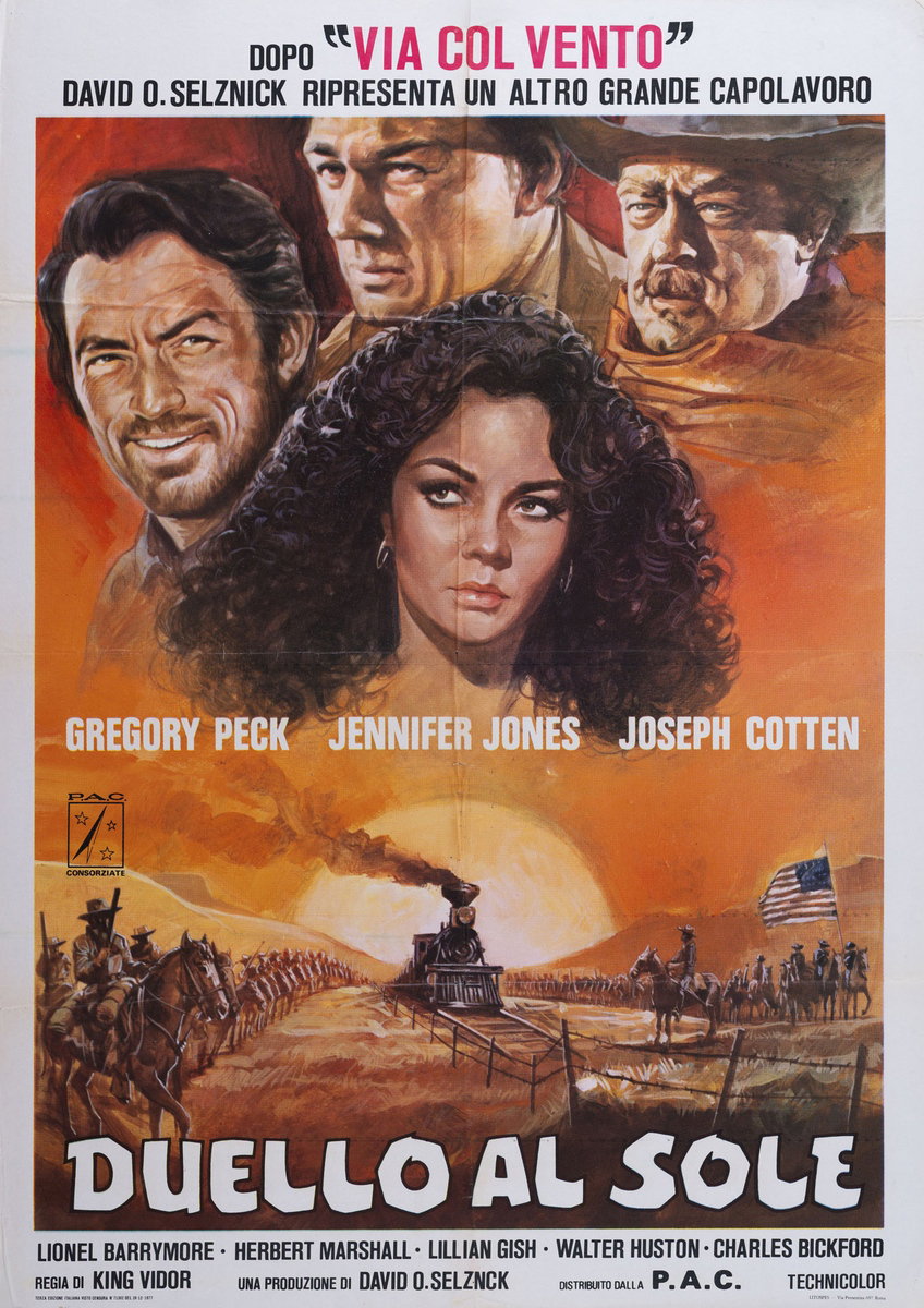 Duello al sole - Manifesto 3