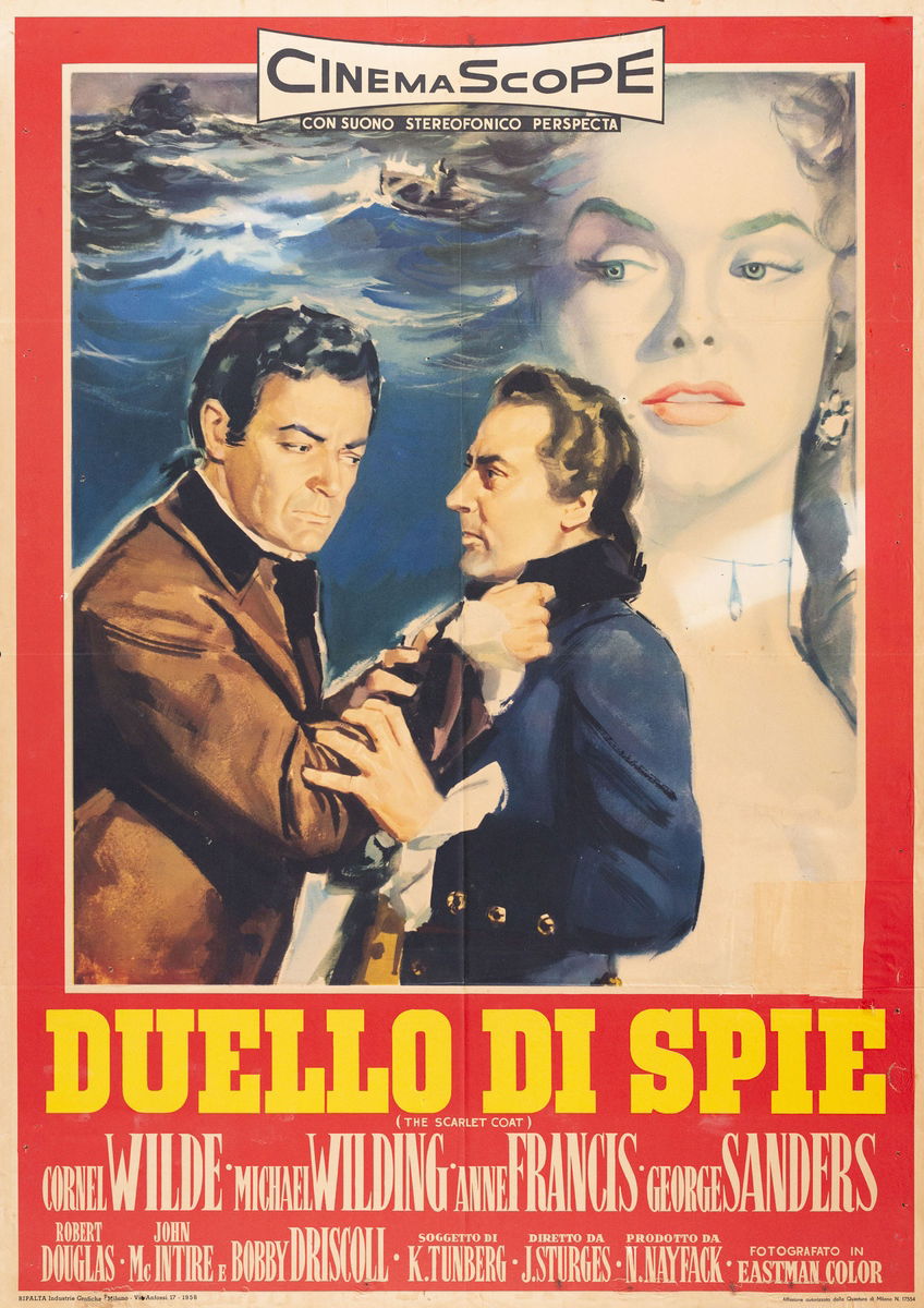 The Scarlet Coat - Poster 1