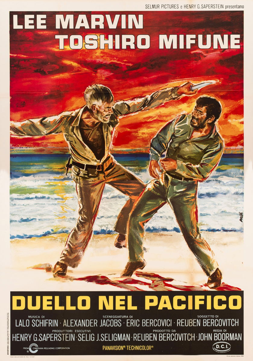 Duello nel Pacifico - Manifesto 1
