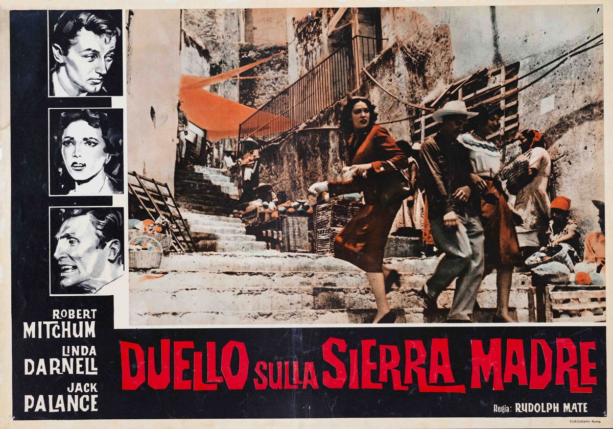 Duello sulla Sierra Madre - Fotobusta 1